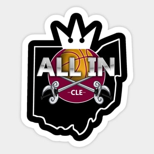 ALL IN 216 Sticker